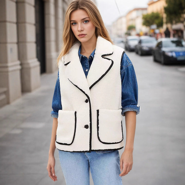 Isla | Elegant Textured Loop Layering Vest