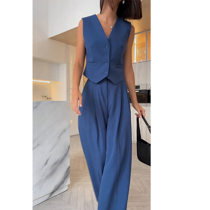 Sophia | Chic And Modern Two Piece Pantsuit Set