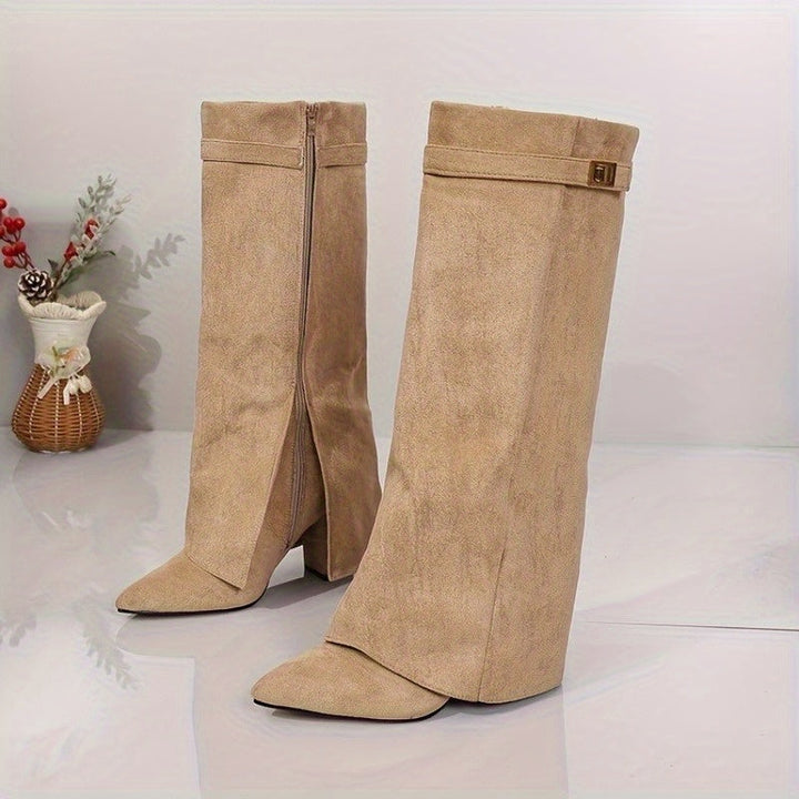 Elowen | Elegante und modische kniehohe Stiefel