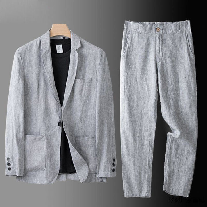 Sebastian | Stylish And Versatile Modern Linen Blazer Suits