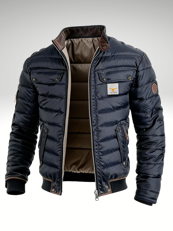 REMY | Quilted Jacket – Vintage-Inspired Comfort for Men