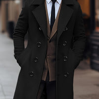 Victor | Sophisticated Double-Breasted Trench Coat