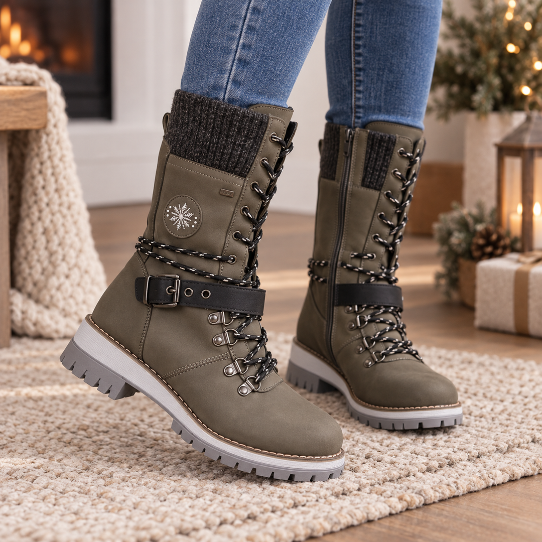 Snowlina | Knee-High Insulated Snow Boots for Women