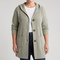 Clara | Cozy and Versatile Hooded Knit Cardigan