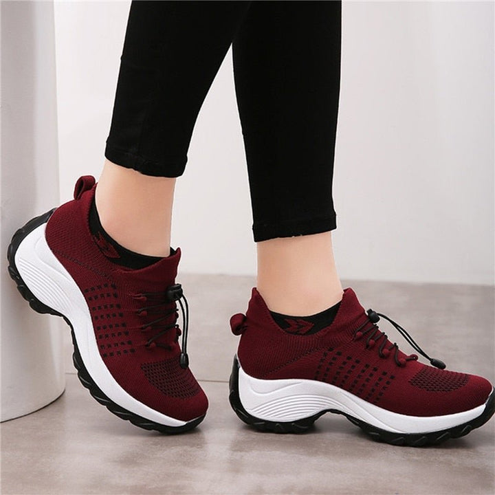Olivia | Cushioned And Supportive Orthopedic Platform Sneakers