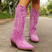 Clara | Charmante und vielseitige bestickte Cowboystiefel
