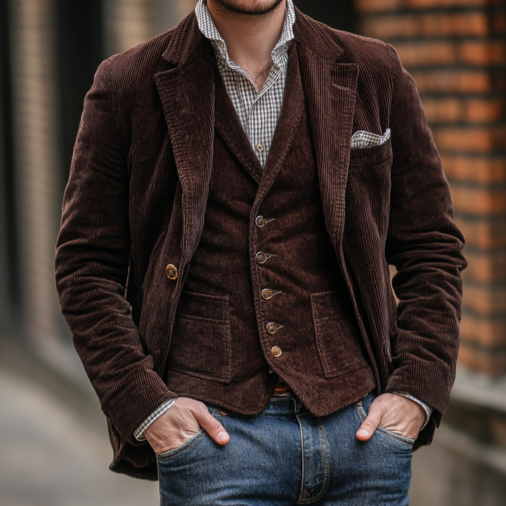 Gavin | Blazer e gilet classici dallo stile vintage