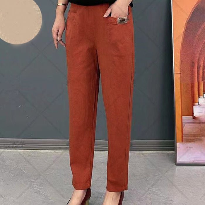 Kelley | Casual Cotton Pants – Everyday Comfort for Women