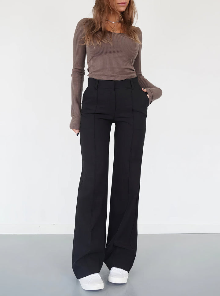Zoe | Chic And Versatile Wide Leg Casual Pants