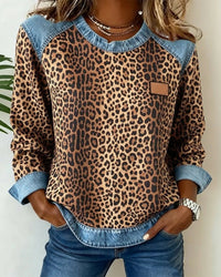 Layla | Bold And Stylish Leopard Print Sweater