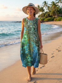 Diana | Lightweight and Feminine Summer Midi Dress