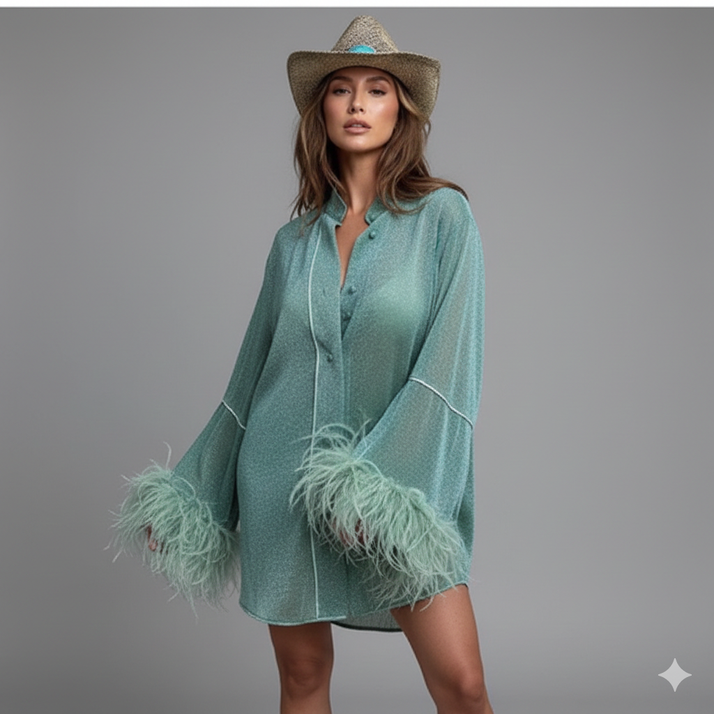 Clara | Sophisticated And Elegant Standing Collar Two Piece Set