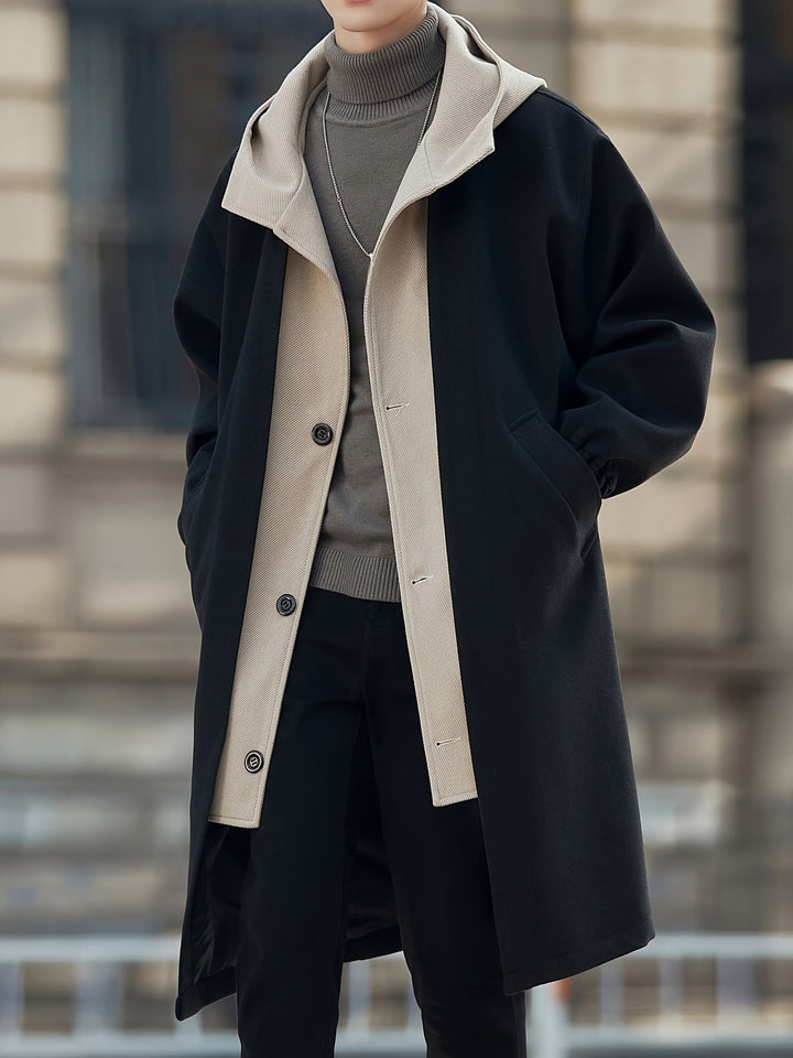 Harrison | Hooded Longline Coat – Timeless Style for Women