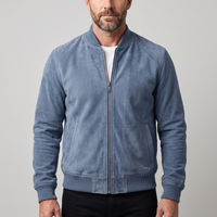 Henry | Timeless And Versatile Suede Bomber Jacket
