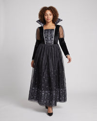 Lucy | Gothic And Mysterious Lace Halloween Dress