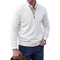 Theodore | Casual Refined Quarter-Zip Knitted Sweater