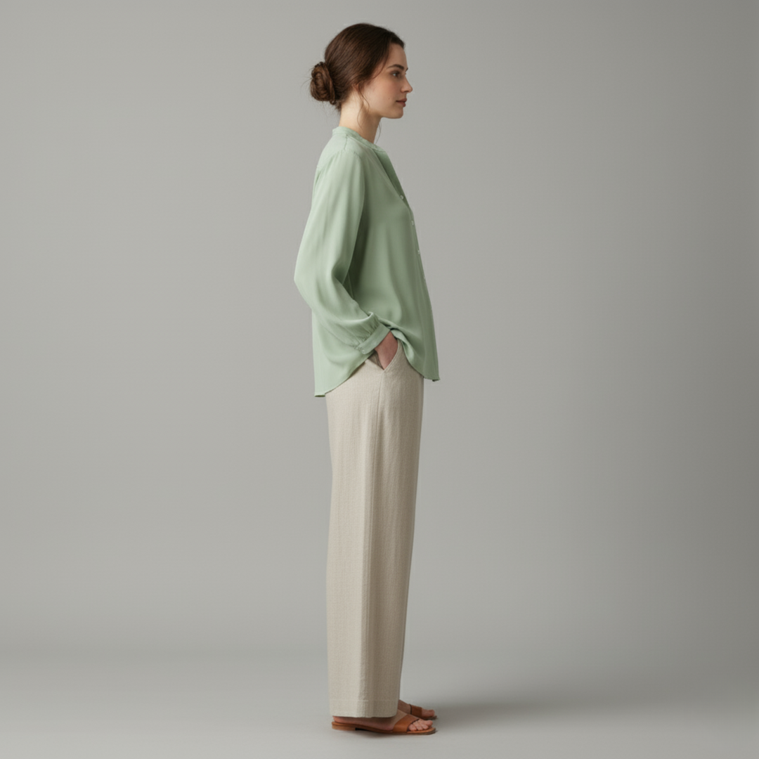 Mary | Elegant Classic Summer Blouse