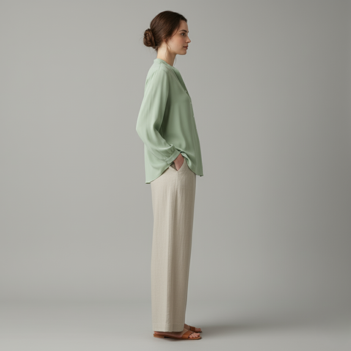 Mary | Elegant Classic Summer Blouse