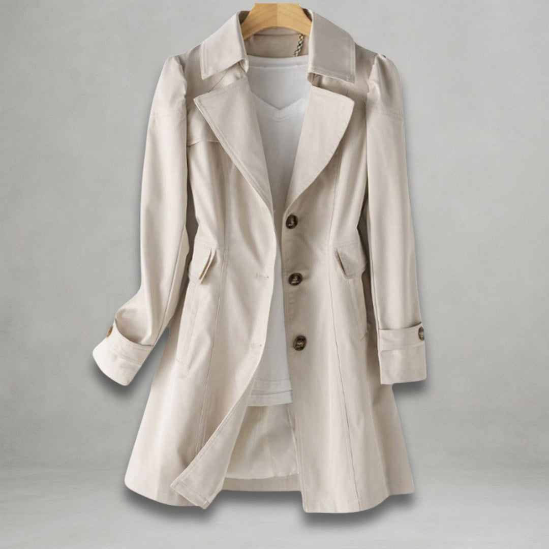 Claire | Elegant Tailored Trench Coat For Women