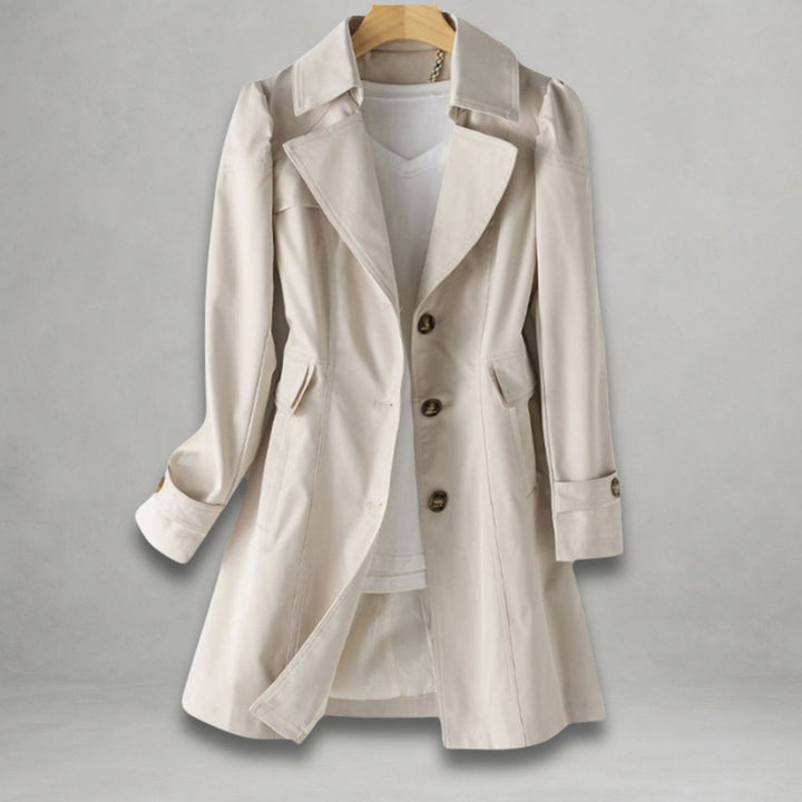 Claire | Elegant Tailored Trench Coat For Women