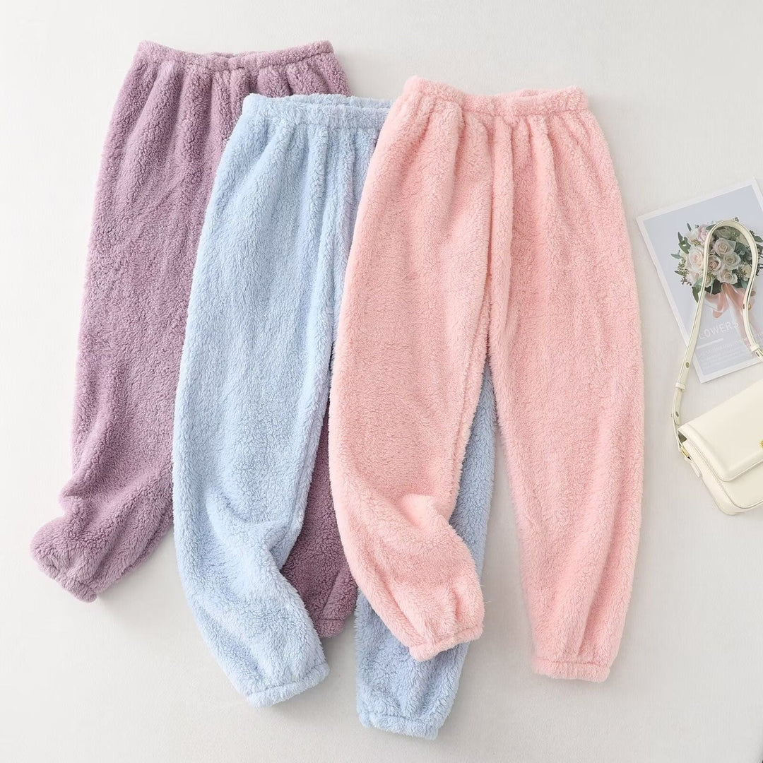 Drune | Fleece Pants for Women with Elastic Waistband