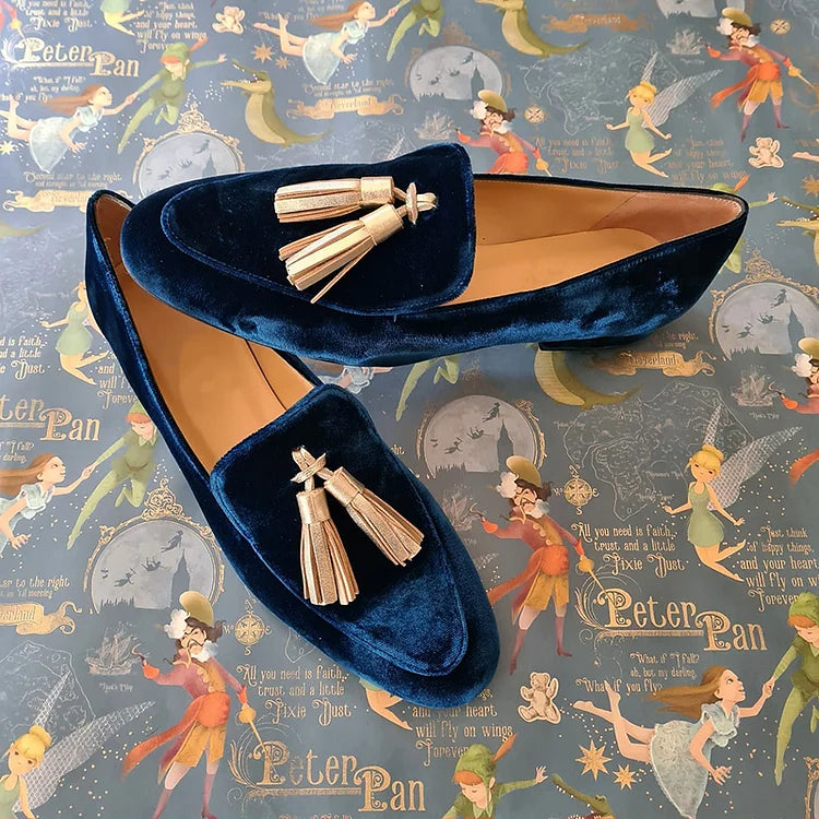 Seraphina | Distinctive And Refined Pointed Tassel Loafers