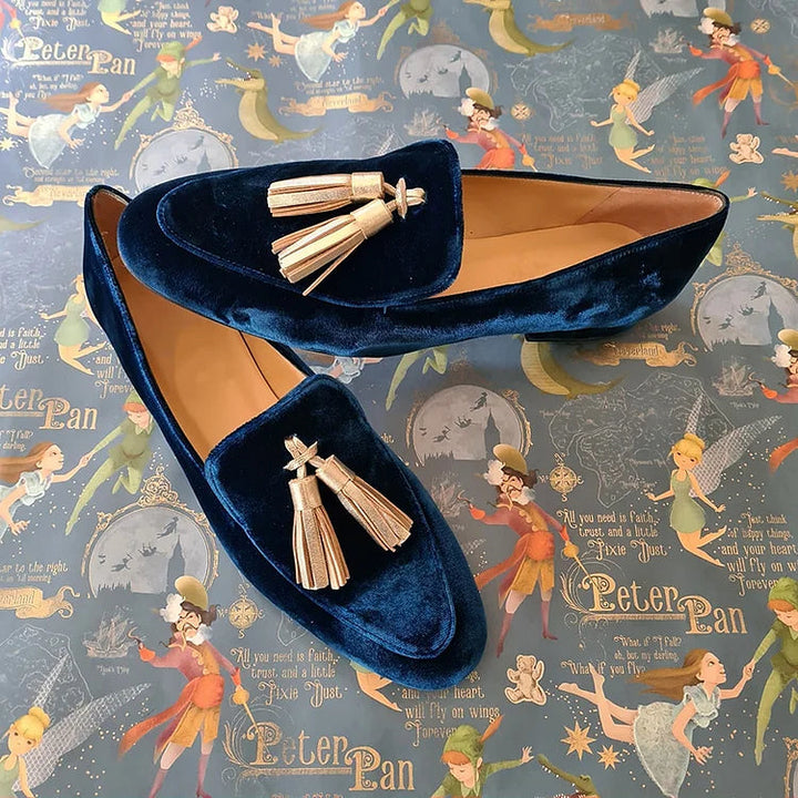 Seraphina | Distinctive And Refined Pointed Tassel Loafers