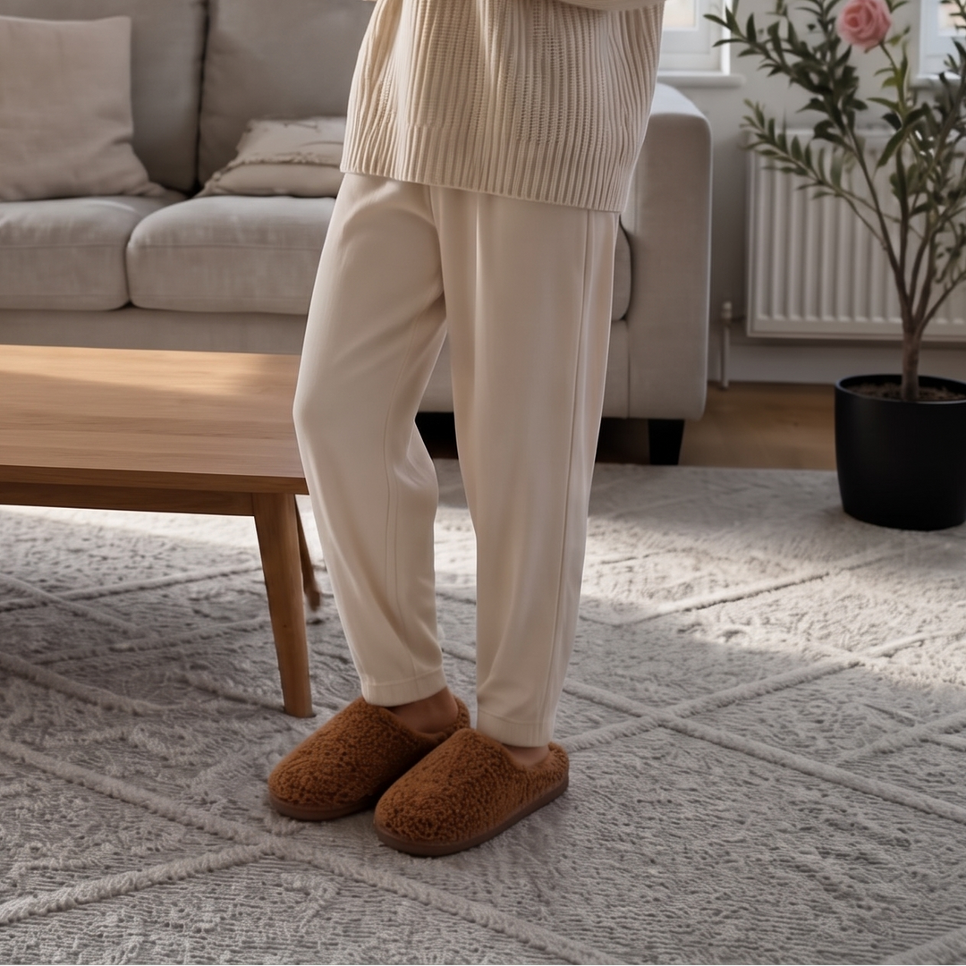 Toastia | Plush Non-Slip Slippers – Soft Comfort for Home