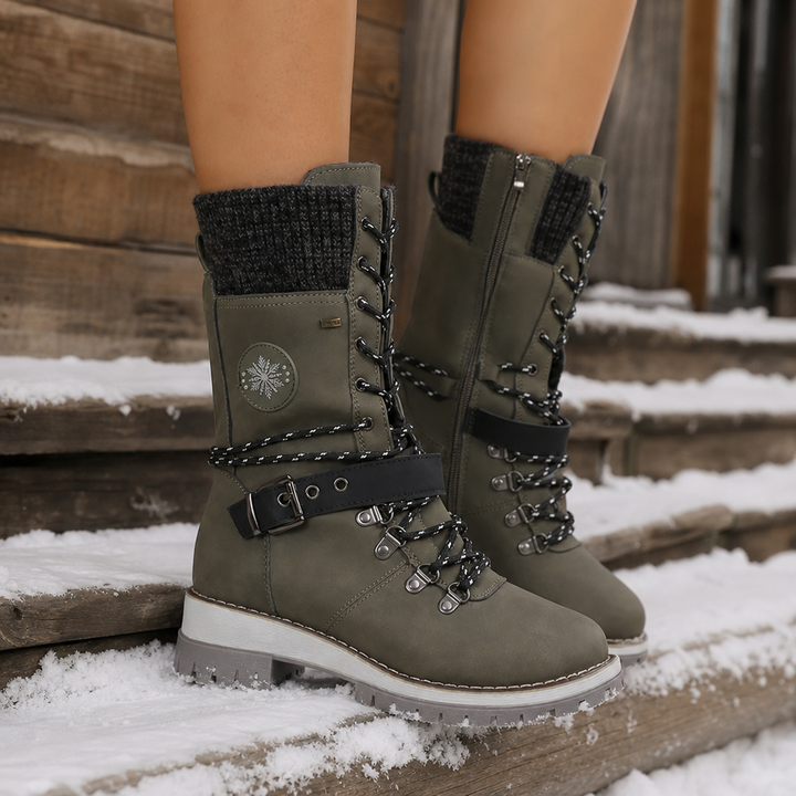 Snowlina | Knee-High Insulated Snow Boots for Women