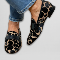 Matilda | Bold And Stylish Leopard-Print Loafers