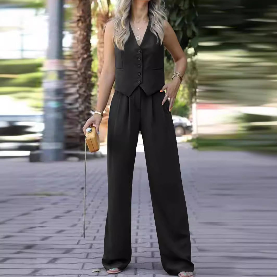 Sophia | Chic And Modern Two Piece Pantsuit Set