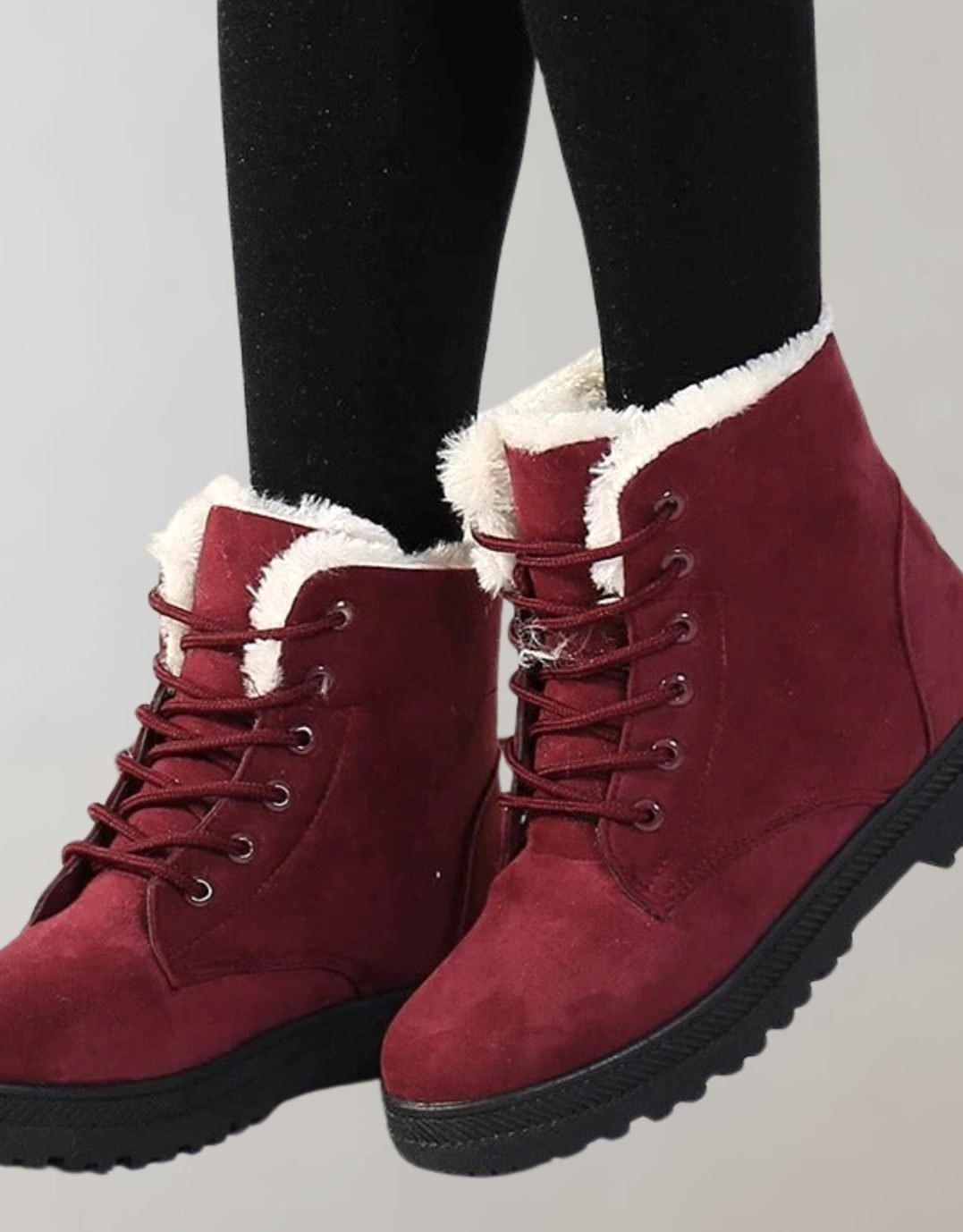Luisa | Winter Boots – Cozy Lace-Up Style for Women