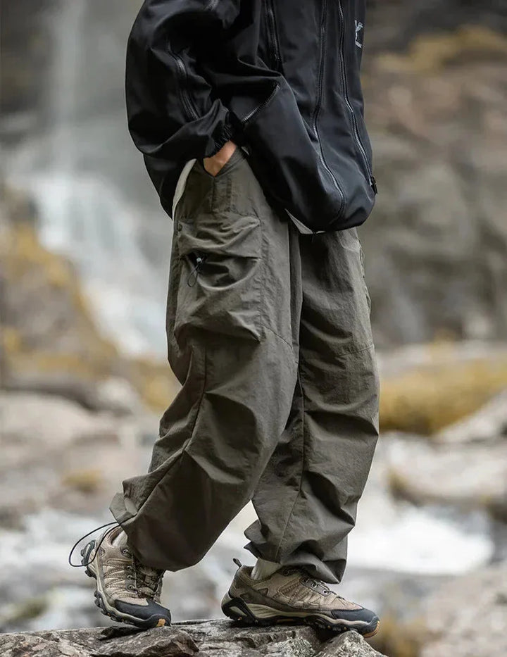 Lucas | Textured And Functional Men's Cargo Pants