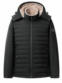 Adrian | Elegant And Comfortable Men's Hooded Puffer Jacket