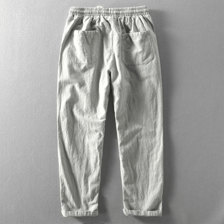Aaron | Casual Linen Trousers 2
