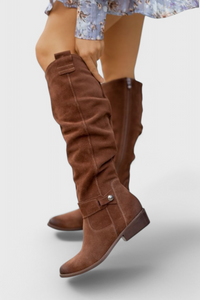 Marina | Elegant And Vintage Knee High Boots