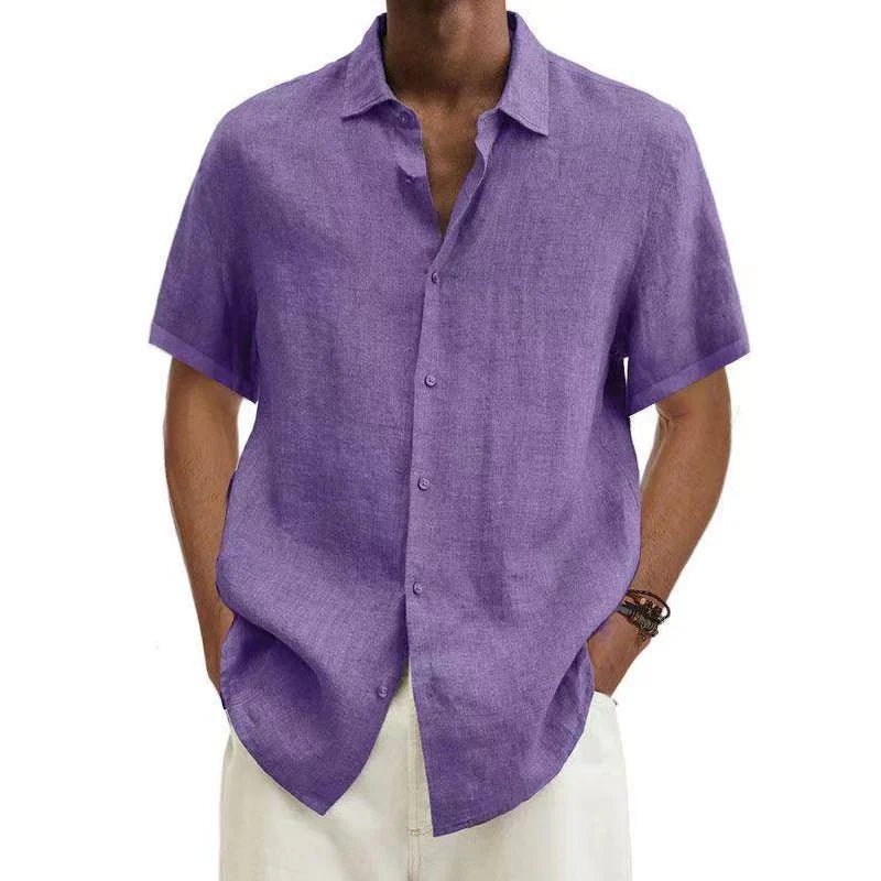 Adriaan | Linen Button Down Shirt for Men 5