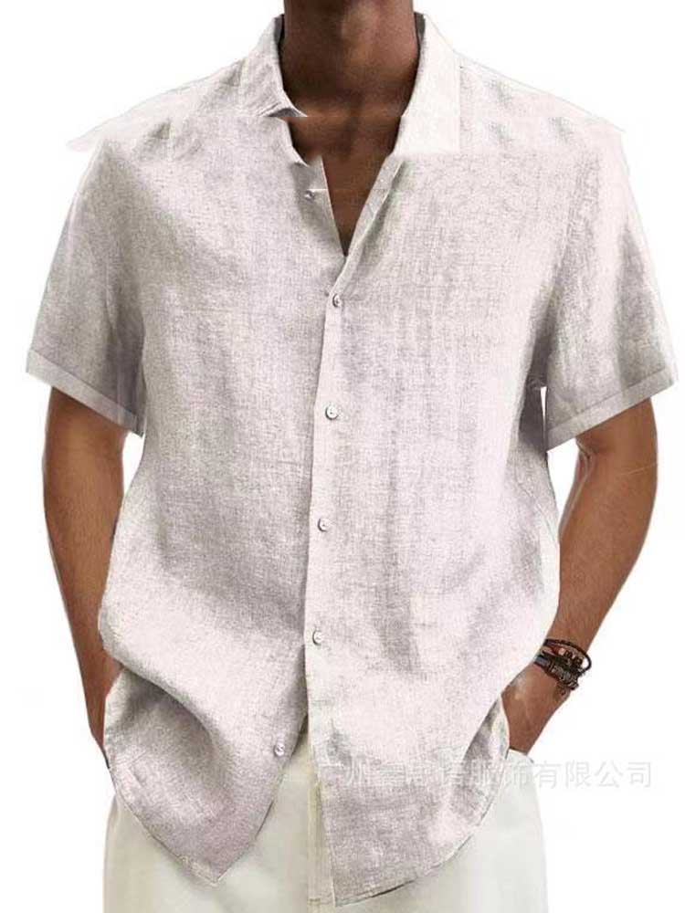 Adriaan | Linen Button Down Shirt for Men 6