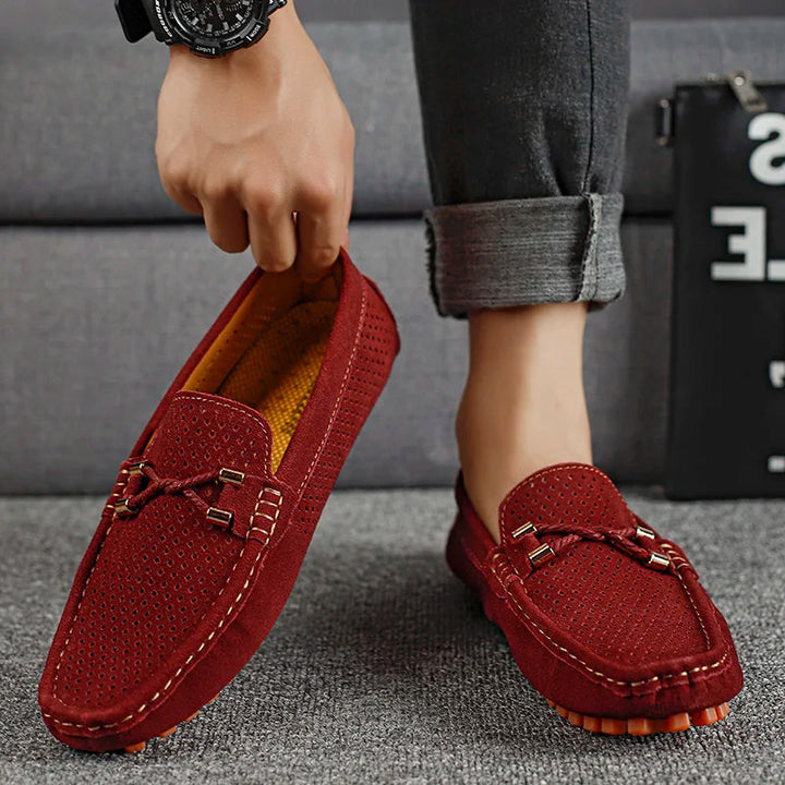 Adrian | Breathable and casual men's leather loafers 2