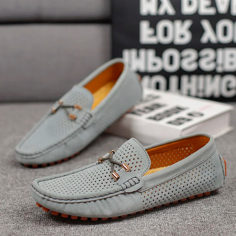 Adrian | Breathable and casual men's leather loafers 6