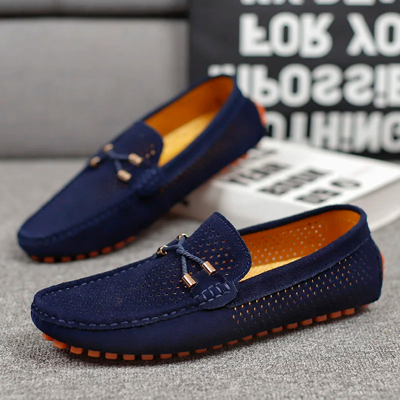 Adrian | Breathable and casual men's leather loafers 8