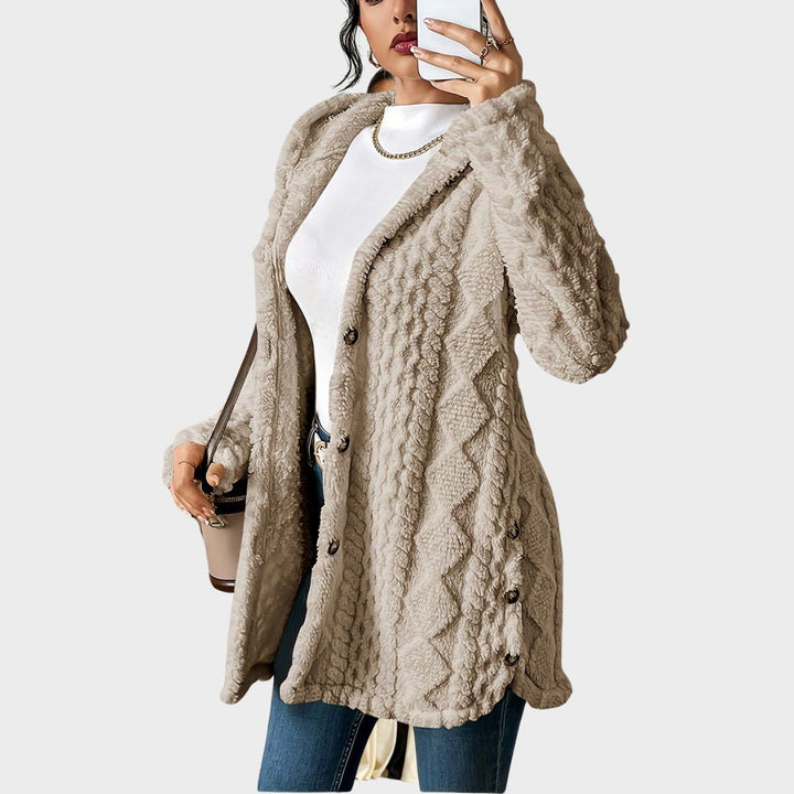 Adriana | Plush Hooded Cardigan 1