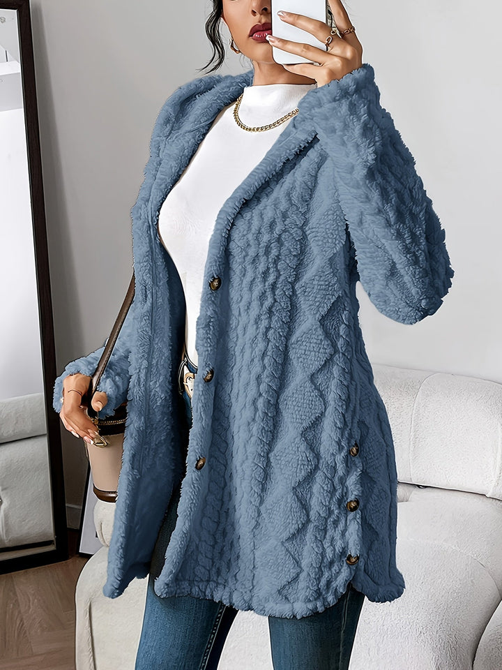 Adriana | Plush Hooded Cardigan 2
