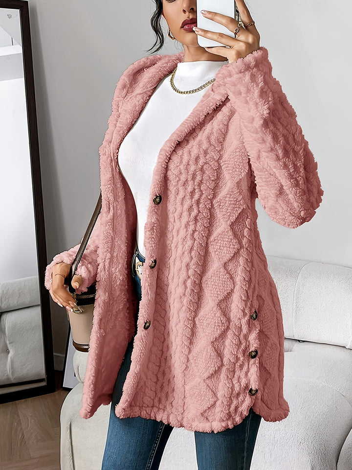 Adriana | Plush Hooded Cardigan 7