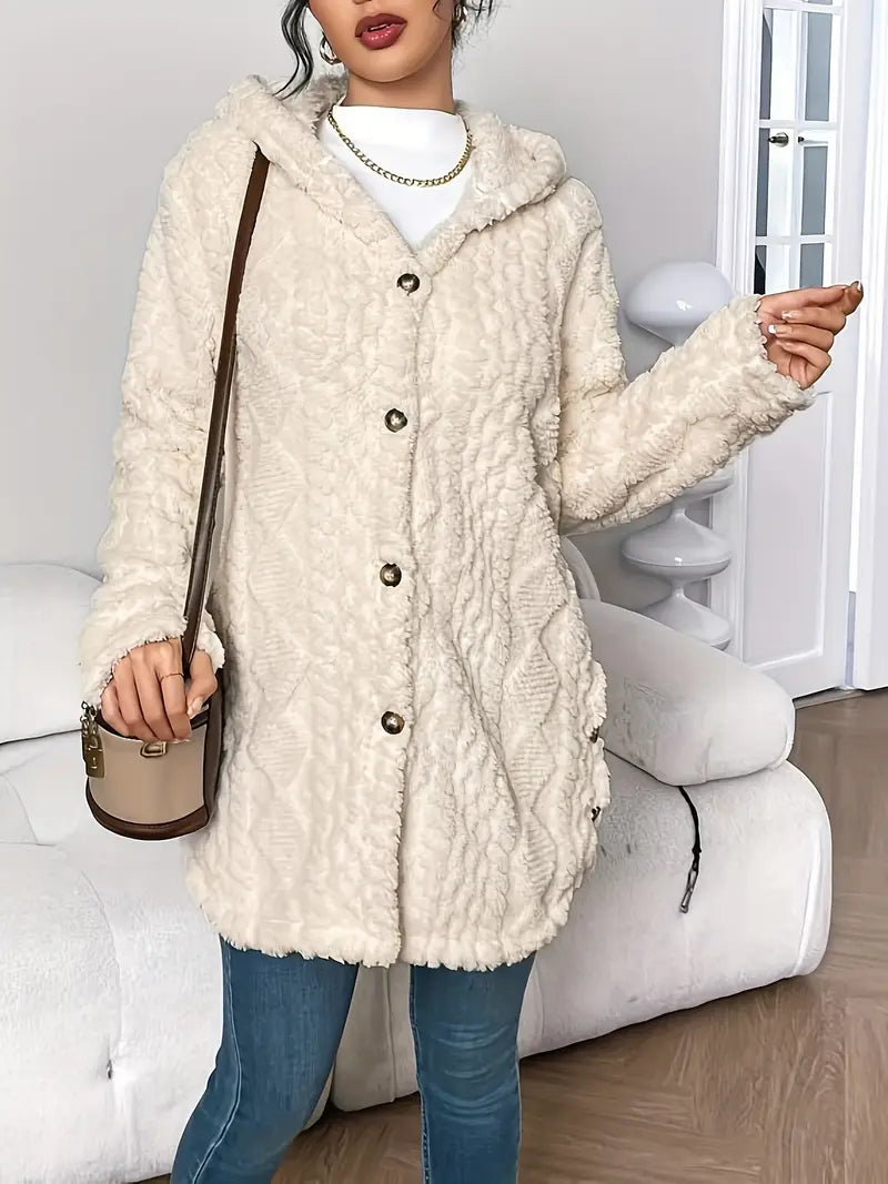 Adriana | Plush Hooded Cardigan 8