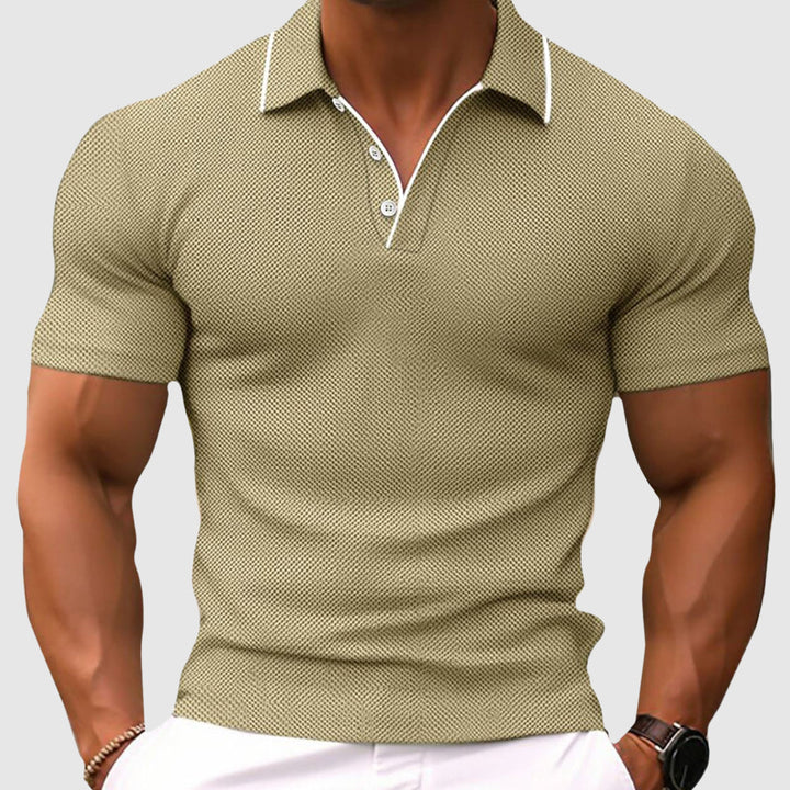 Alden | Men's Polo Shirt – Breathable, Soft & Tailored Fit Golf Shirt 5