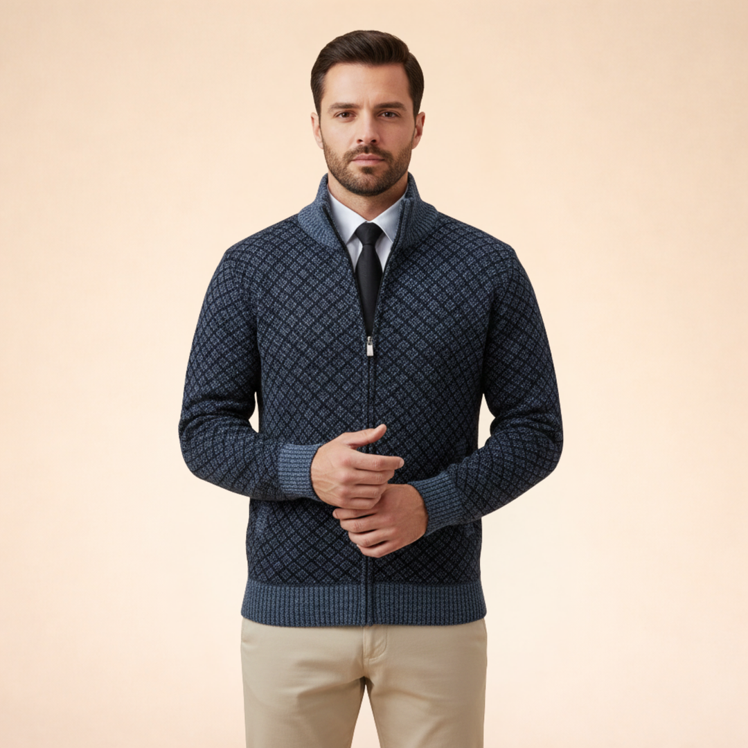 Alden | Men’s Quarter Zip Sweater – Soft, Stylish & Perfect for Autumn 0