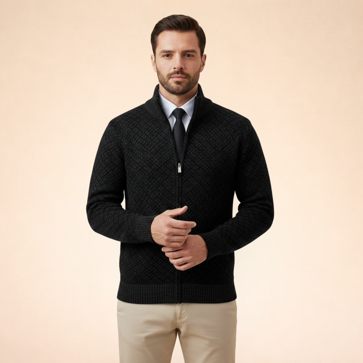 Alden | Men’s Quarter Zip Sweater – Soft, Stylish & Perfect for Autumn 1