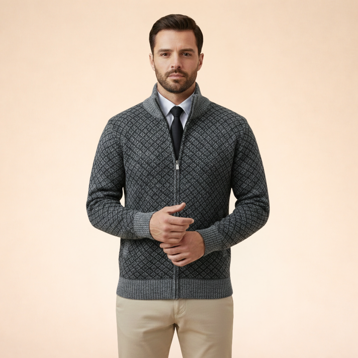 Alden | Men’s Quarter Zip Sweater – Soft, Stylish & Perfect for Autumn 3