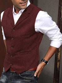 Orvil| Gilet comodo in misto lana